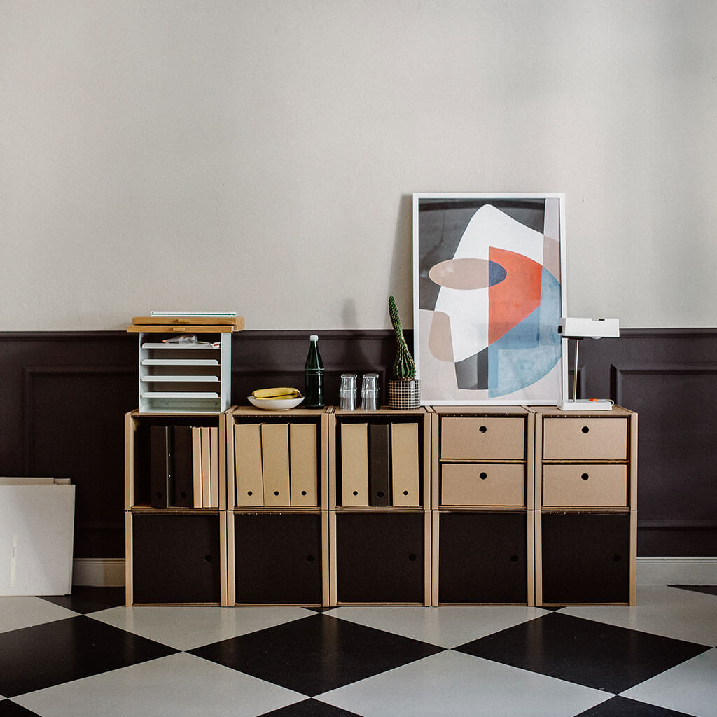 Arbeitszimmer Regale