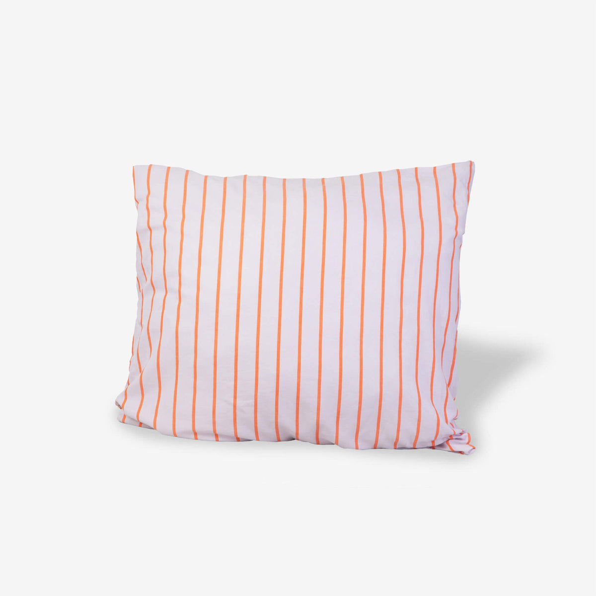 ROOM IN A BOX Unperfekt Kopfkissenbezug 65x65 und 80x80 aus Bio-Baumwolle in light flieder-orange