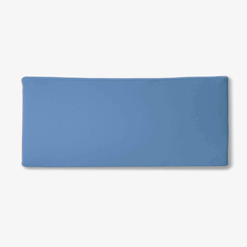 RIAB Bettkopfteil in kornblumenblau groß