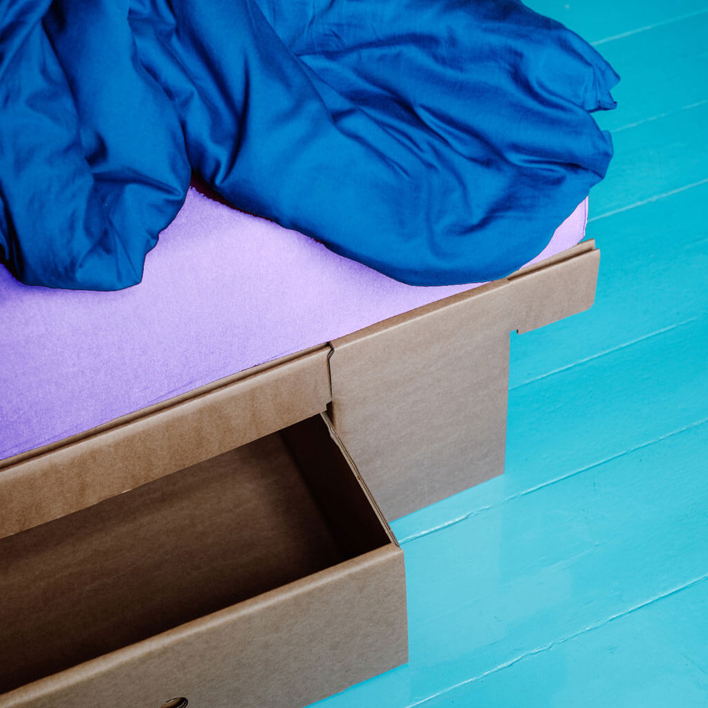 ROOM IN A BOX Spannbettlaken flieder