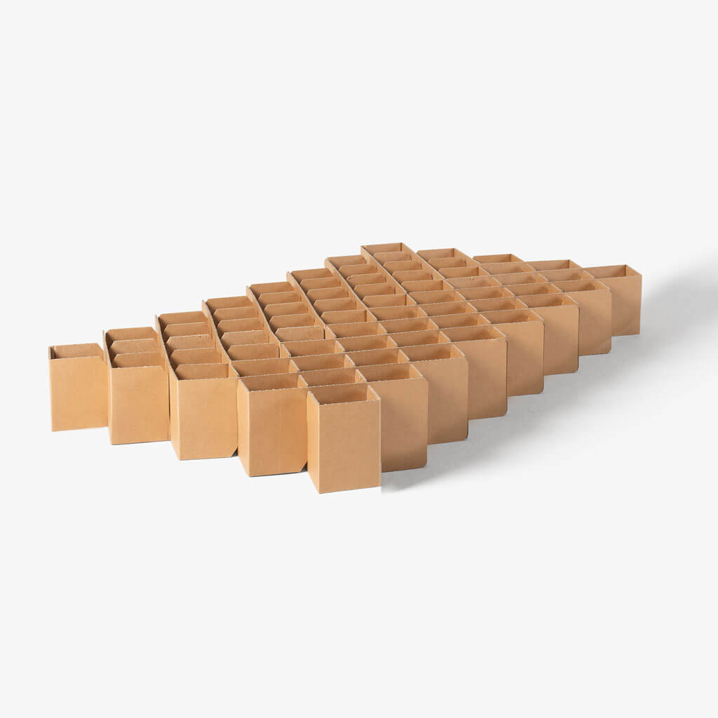 ROOM IN A BOX Bett 2.0 LOW in natur, Größe S