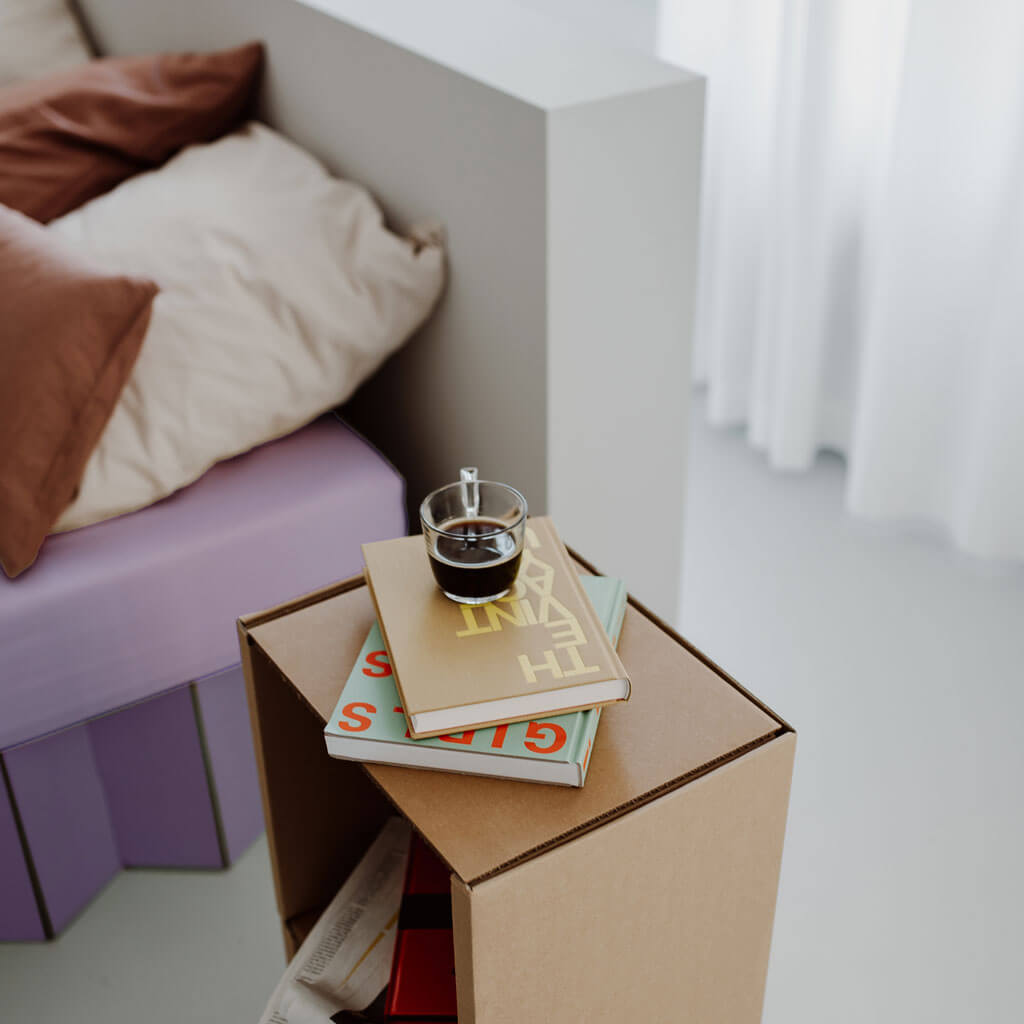 ROOM IN A BOX Spannbettlaken flieder