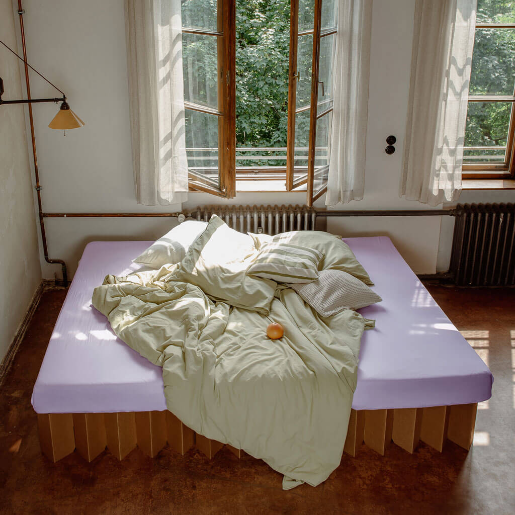 ROOM IN A BOX Spannbettlaken flieder