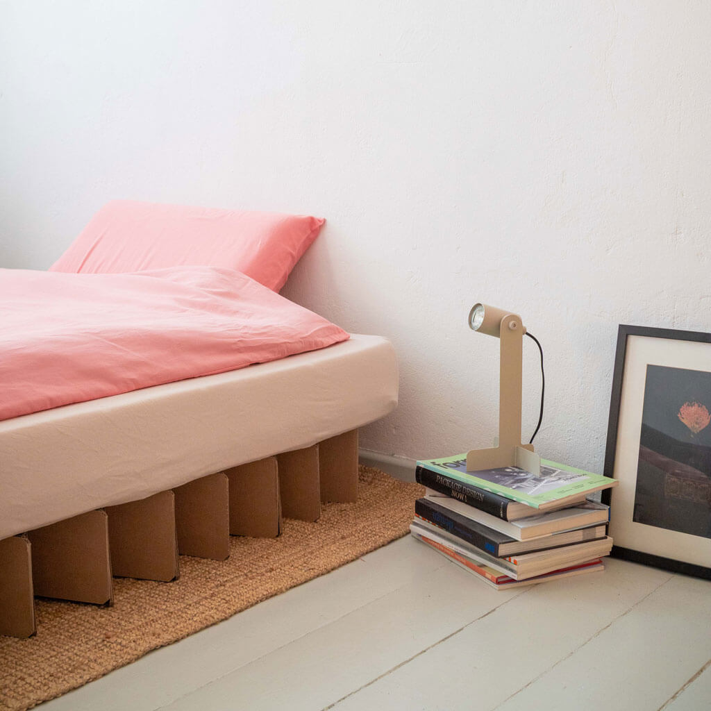 ROOM IN A BOX Bett 2.0 LOW in natur