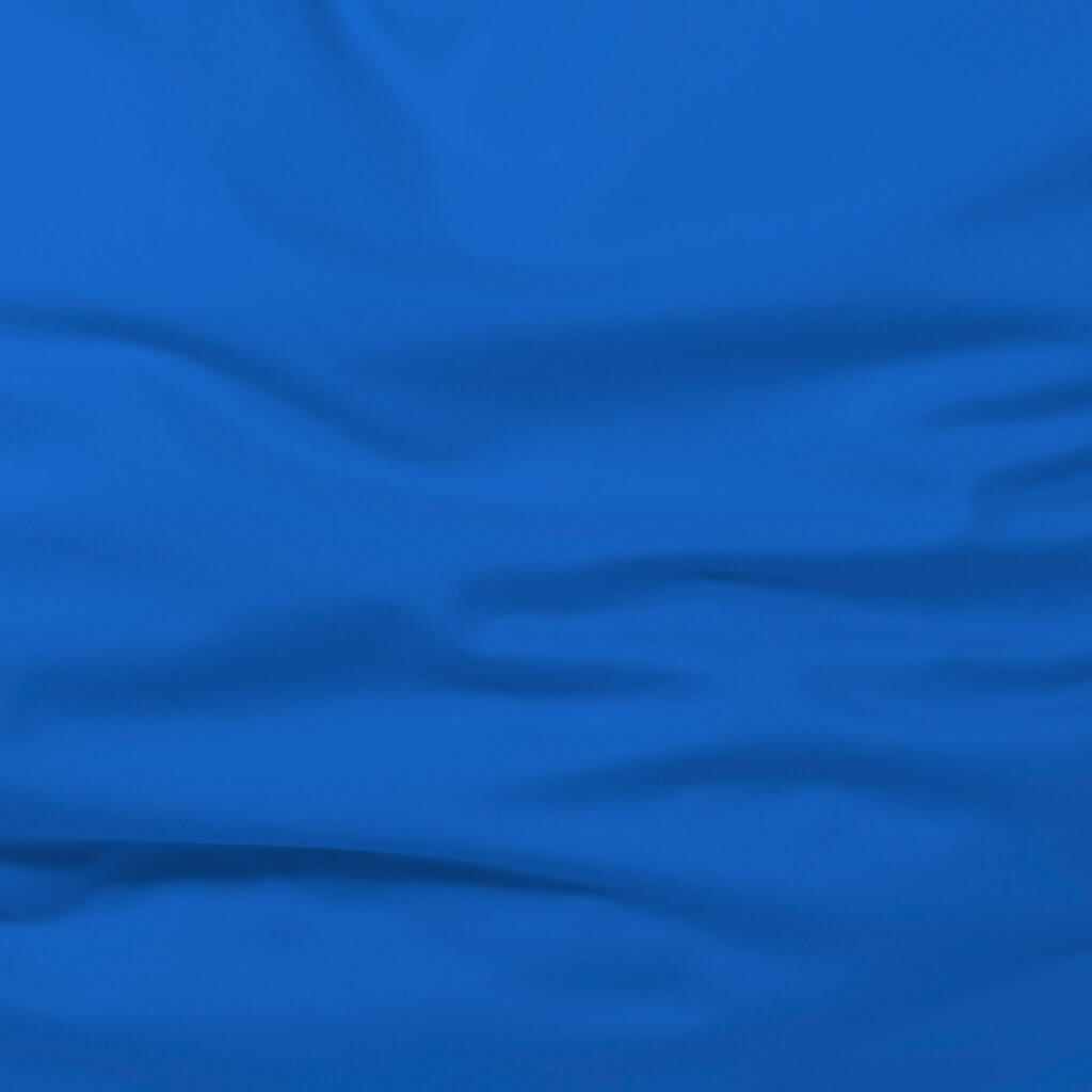 ROOM IN A BOX Bettwäsche aus Bio-Baumwolle - Kopfkissenbezug in ultramarinblau