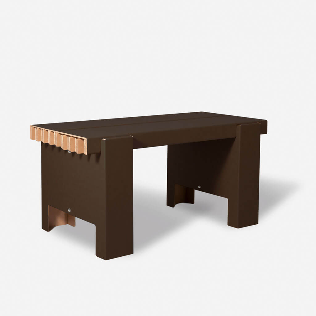 RIAB GRID Tisch einzeln schwarz Freisteller