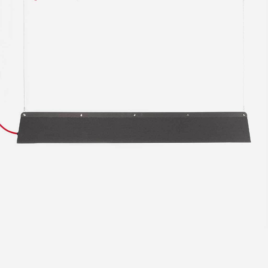 Die Hängeleuchte aus Wellpappe von ROOM IN A BOX in schwarz