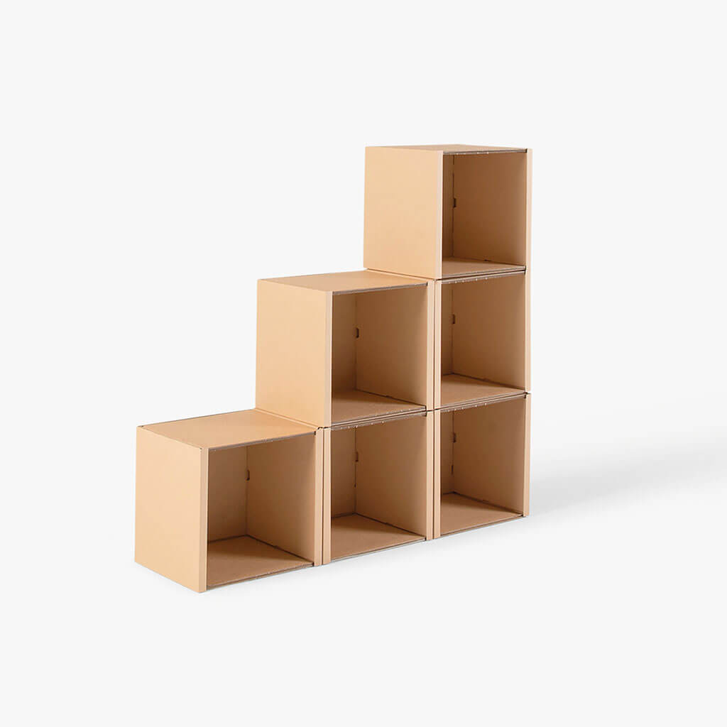 ROOM IN A BOX | Nachhaltiges Stufenregal klein
