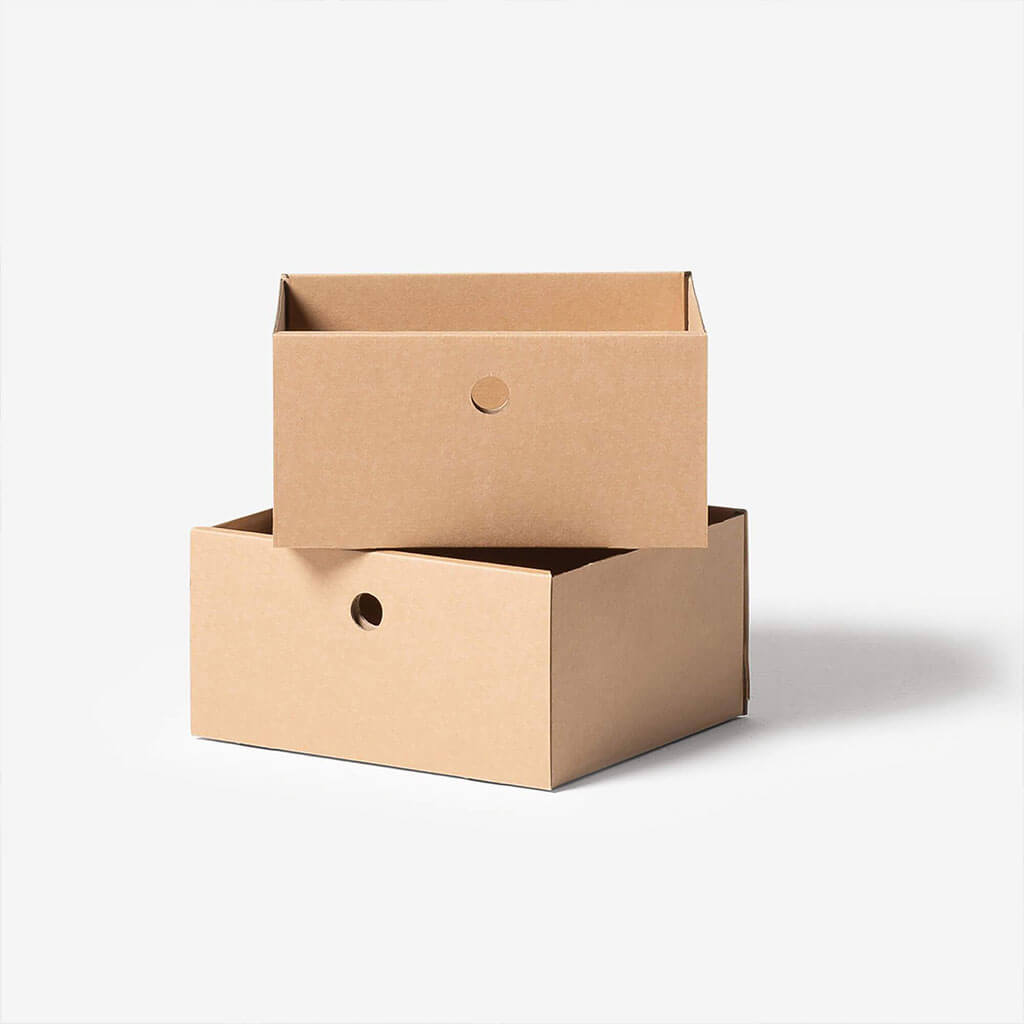 aufbewahrung schubladen pappe ROOM IN A BOX